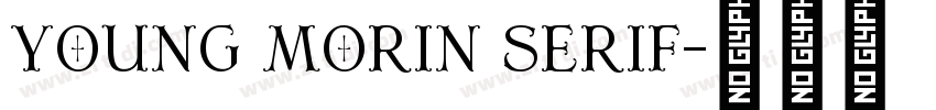 young morin serif字体转换